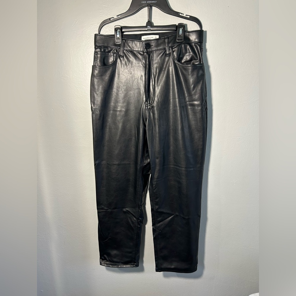 Abercrombie Leather Pants